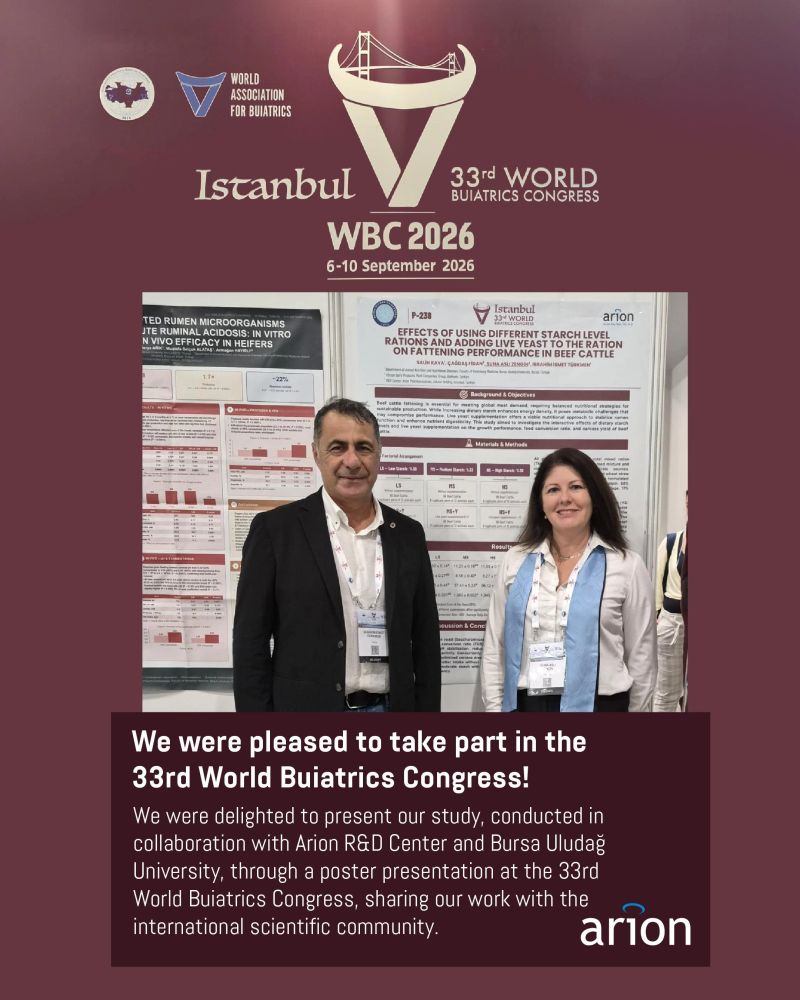 We were pleased to take part in the 33rd World Buiatrics Congress!